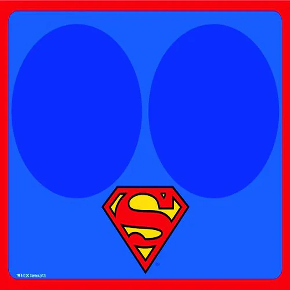 Buckle-Down DC Comics Superman Bowl Placemat - Blue Afbeelding 1