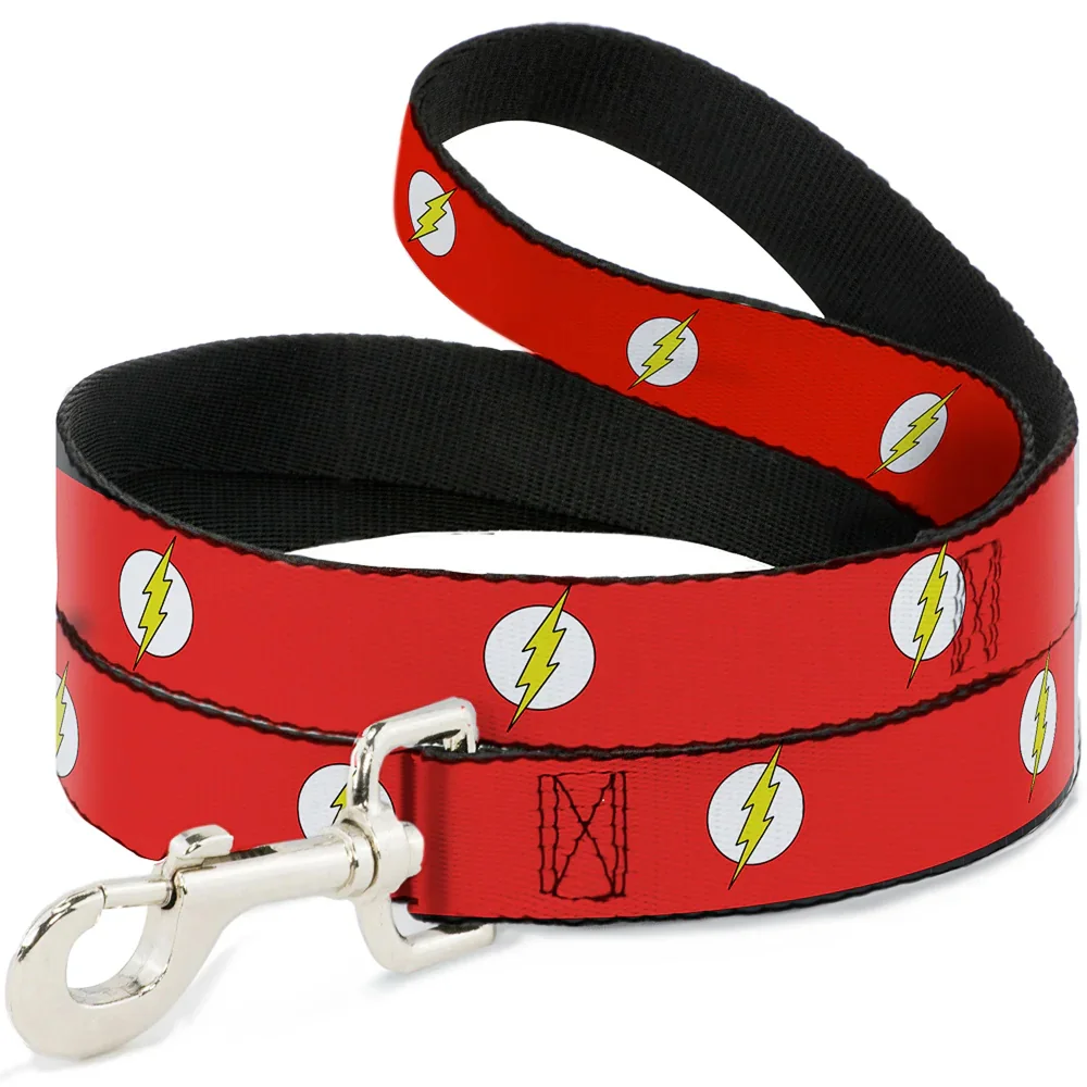 Buckle-Down DC Comics The Flash Logo Dog Leash - Multi Afbeelding 1