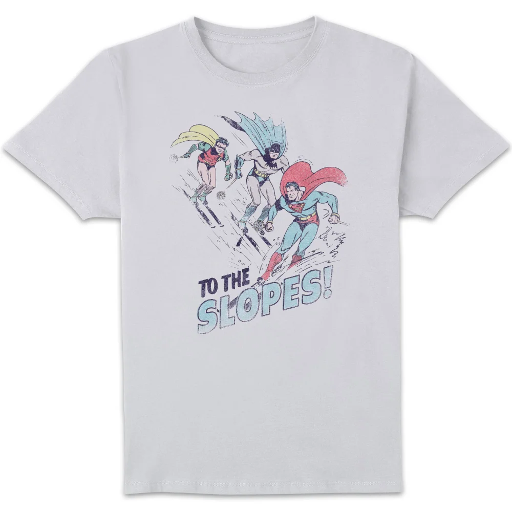 DC To The Slopes! Men's Christmas T-Shirt - White - S Afbeelding 1