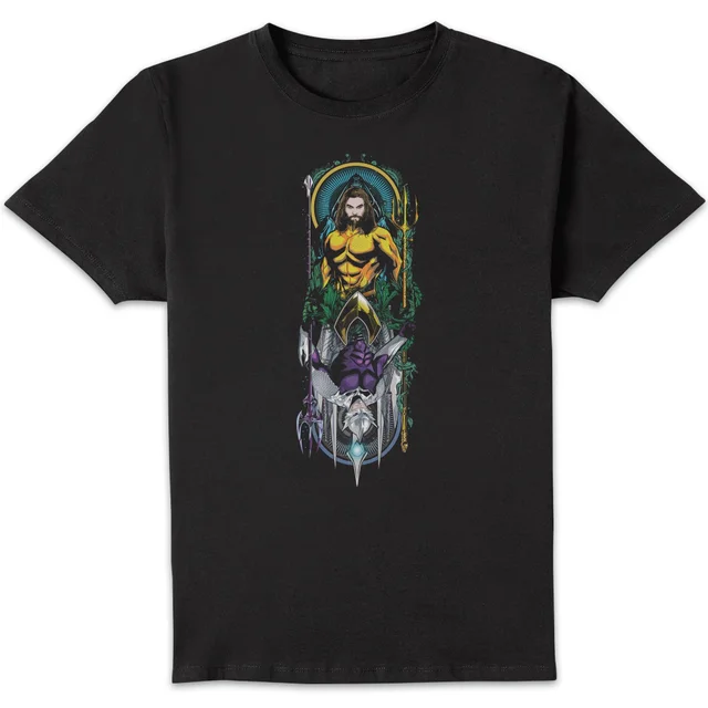 Aquaman and Ocean Master t-shirt - Zwart