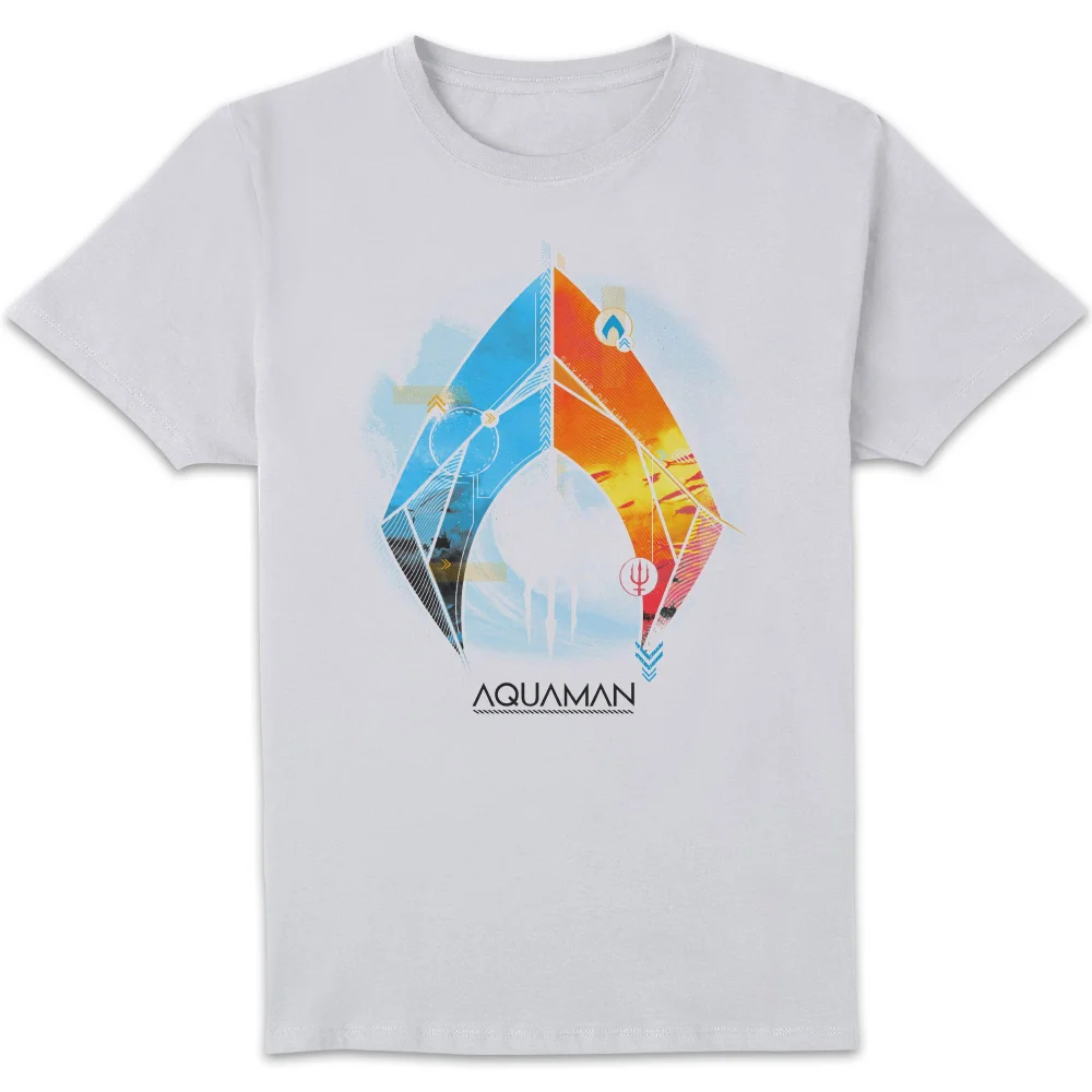 Aquaman Back To The Beach t-shirt - Wit - S Afbeelding 1