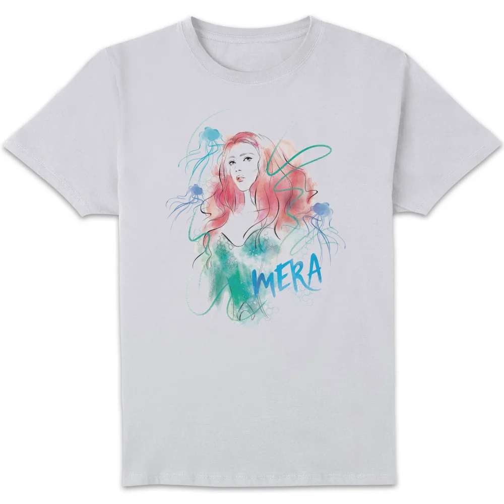 Aquaman Mera t-shirt - Wit - S Afbeelding 1