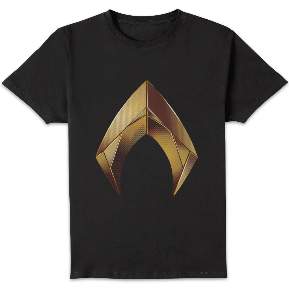 Aquaman Symbol t-shirt - Zwart - S Afbeelding 1