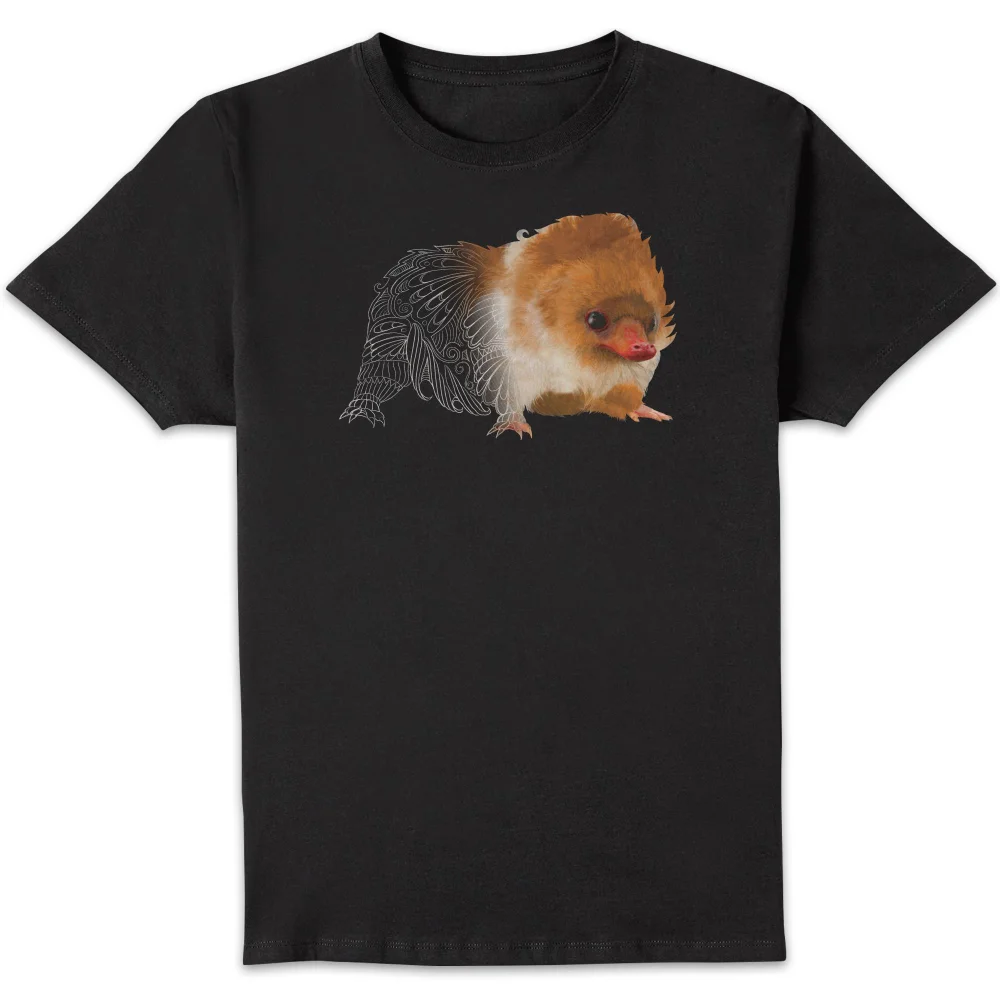 Fantastic Beasts Tribal Baby Niffler t-shirt - Zwart - S Afbeelding 1