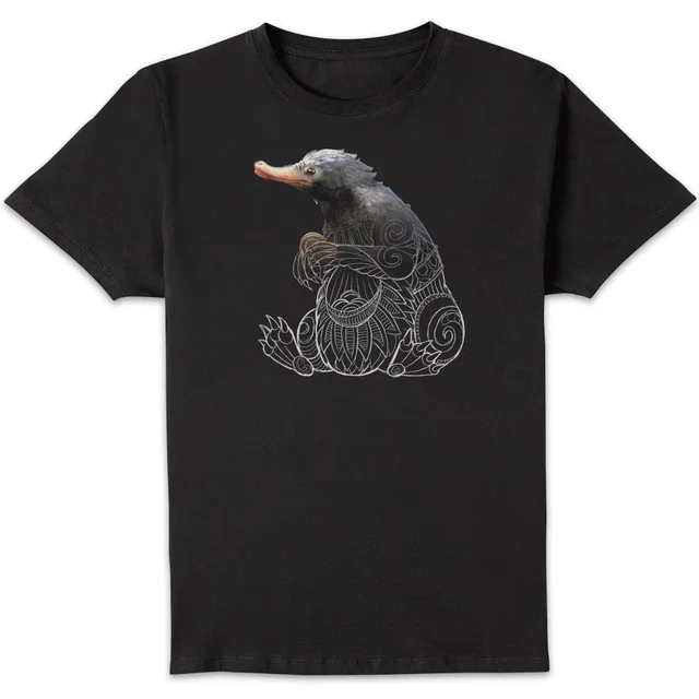 Fantastic Beasts Tribal Niffler t-shirt - Zwart
