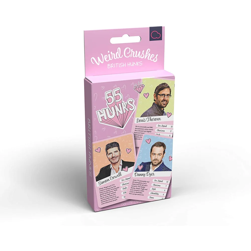 Weird Crushes British Hunks Card Game Afbeelding 1