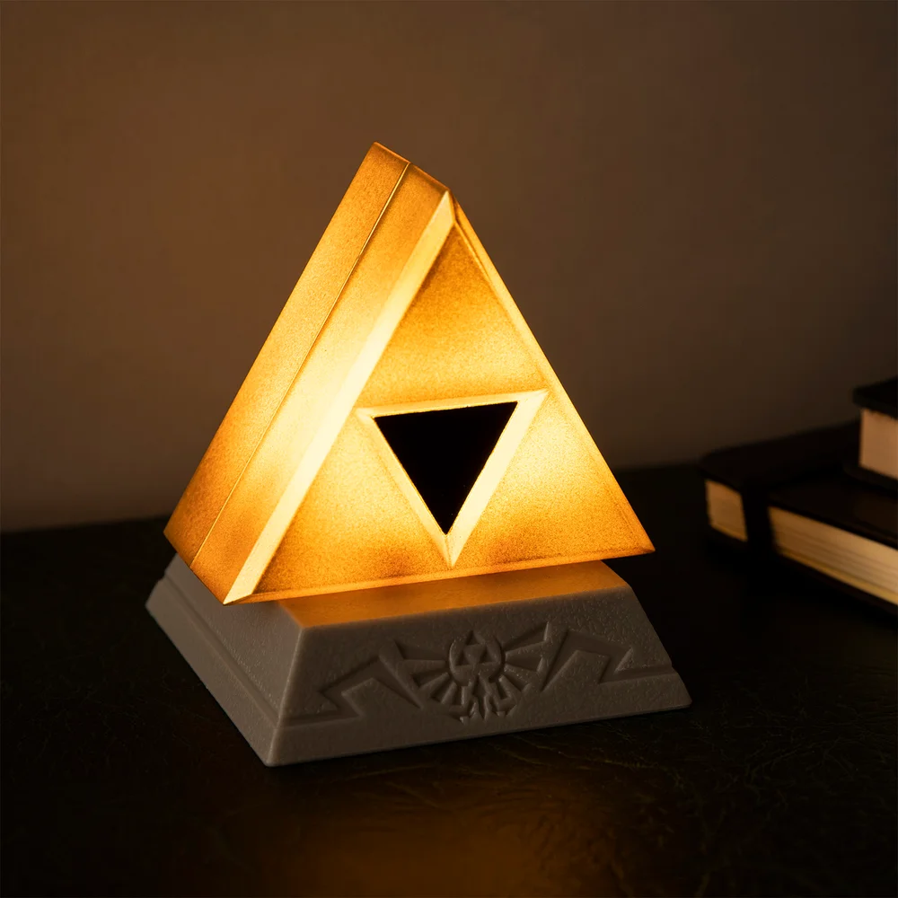 The Legend of Zelda Gold Triforce Icon Light Afbeelding 1