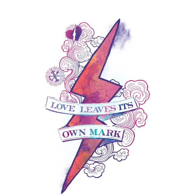 Harry Potter Love Leaves Its Own Mark t-shirt - Wit