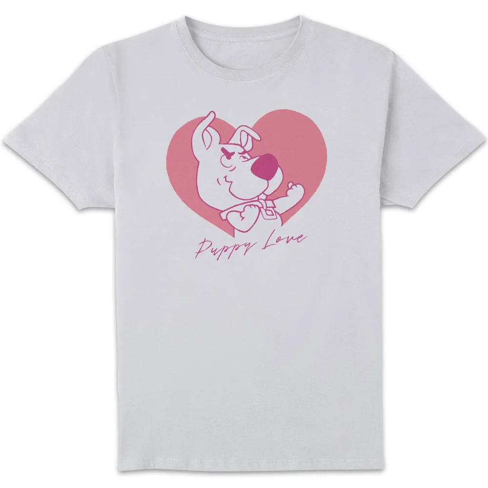 Scooby Doo Puppy Love Men's T-Shirt - White - S Afbeelding 1