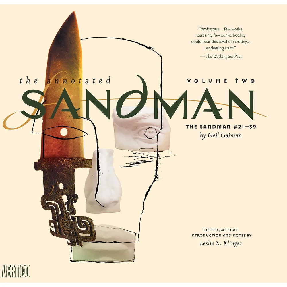 DC Comics - Annotated Sandman Hc Vol 02 Hard Cover Afbeelding 1