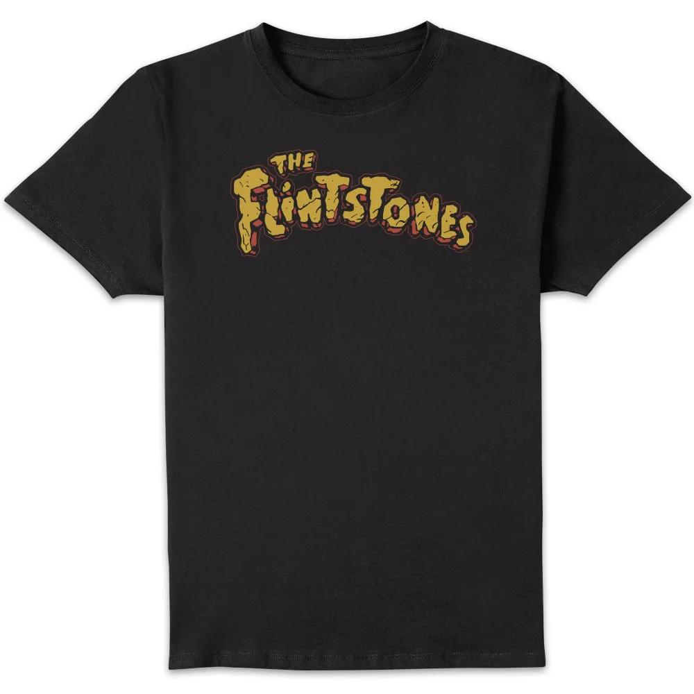 The Flintstones Logo Men's T-Shirt - Black - S Afbeelding 1