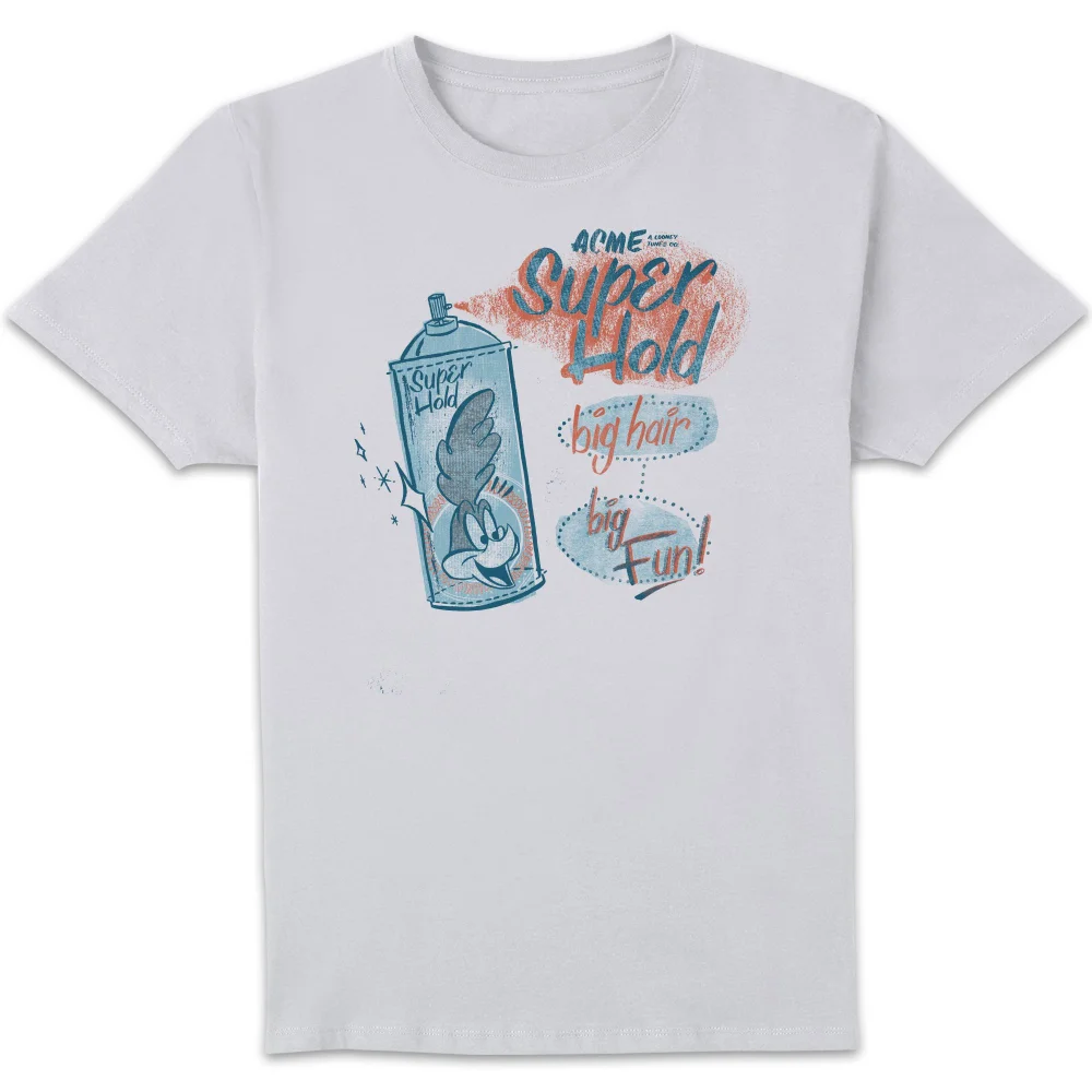 Looney Tunes ACME Super Hold Men's T-Shirt - White - S Afbeelding 1