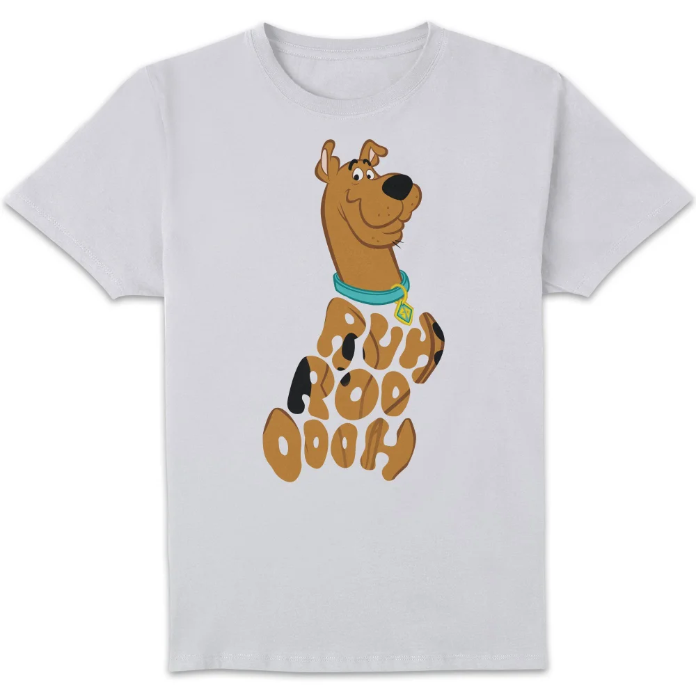 Scooby Doo RUHROOOOOH Men's T-Shirt - White - S Afbeelding 1