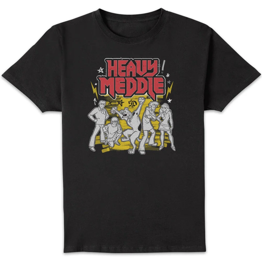 Scooby Doo Heavy Meddle Men's T-Shirt - Black - S Afbeelding 1