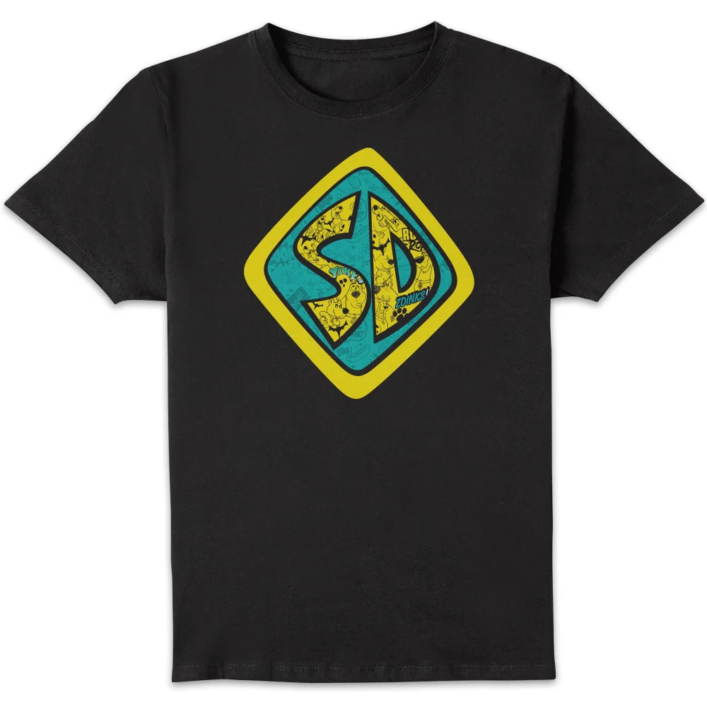 Scooby Doo Emblem Men's T-Shirt - Black - S Afbeelding 1