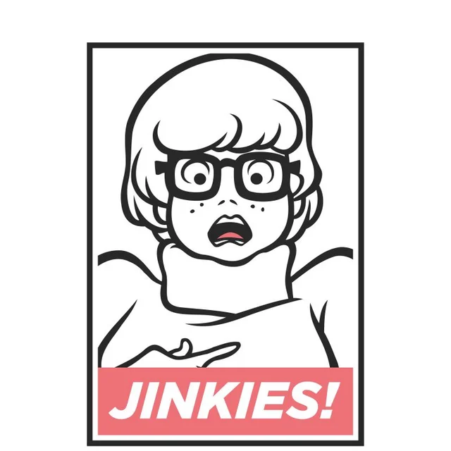 Scooby Doo Jinkies! Men's T-Shirt - White