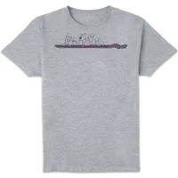 Scooby Doo Those Meddling Kids Retro Men's T-Shirt - Grey