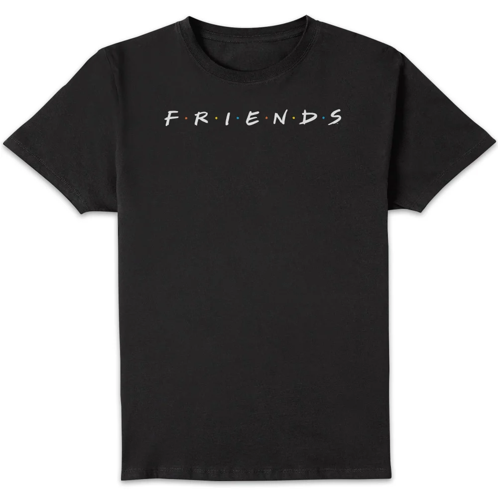 Friends Logo Contrast t-shirt - Zwart - S Afbeelding 1