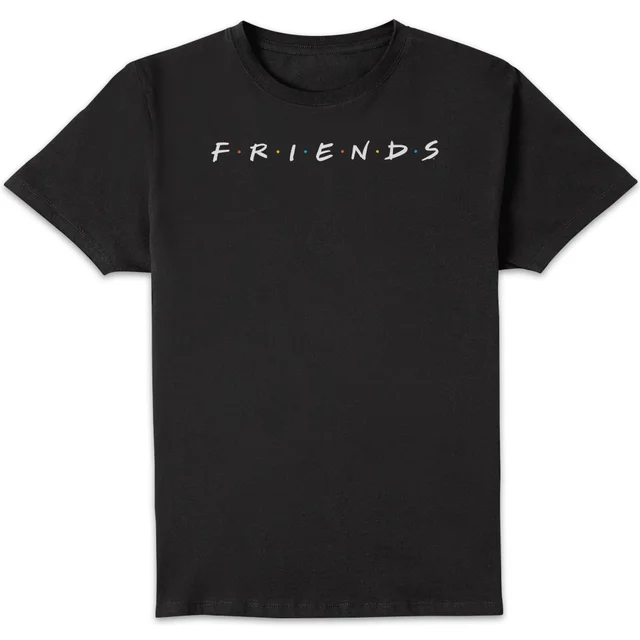 Friends Logo Contrast t-shirt - Zwart