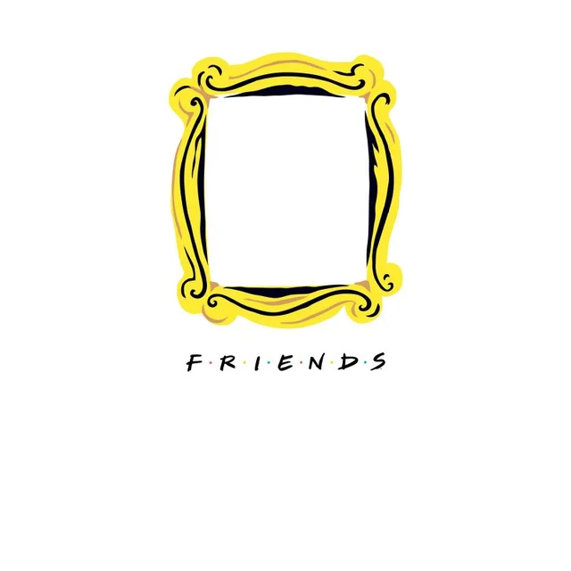 Friends Frame t-shirt - Wit