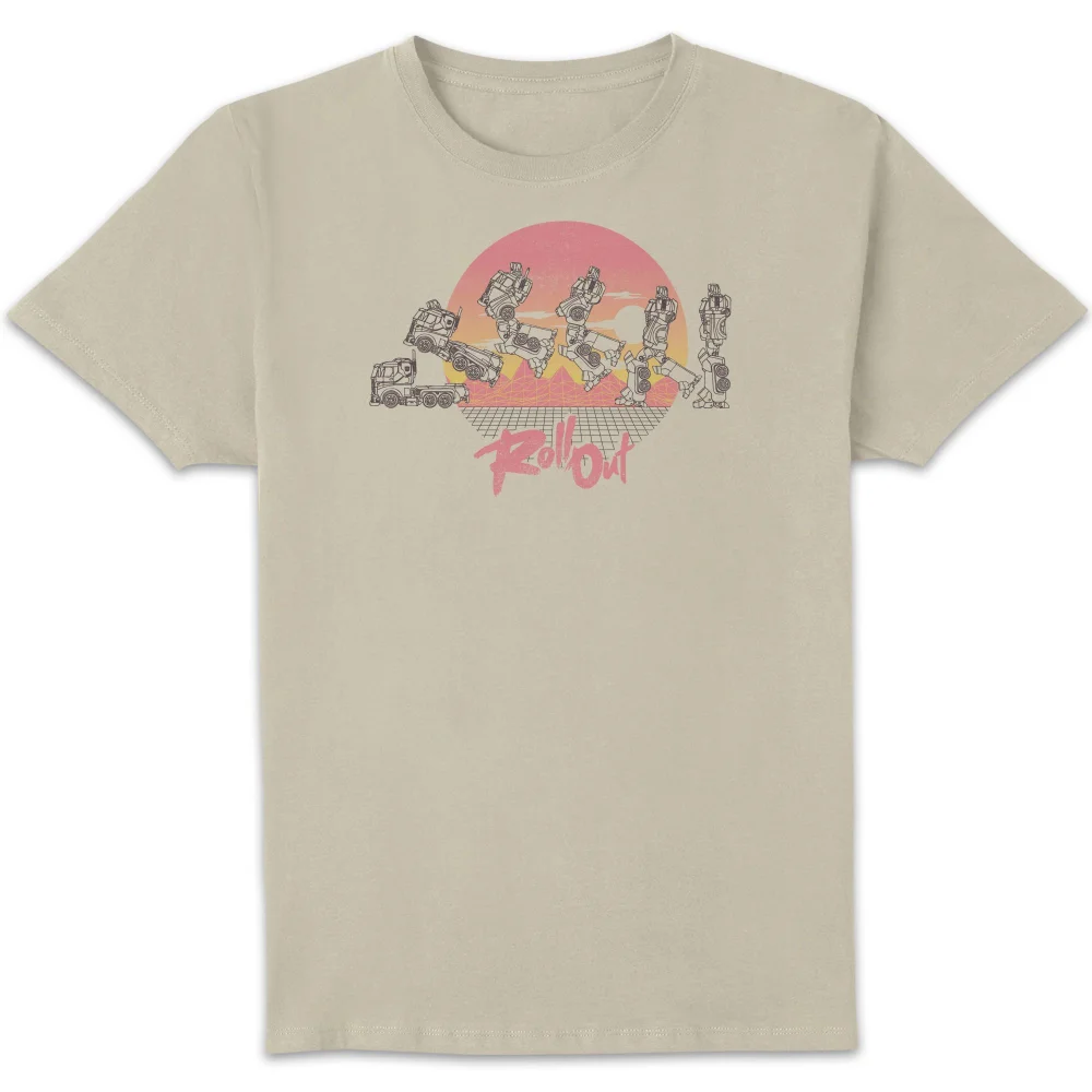Transformers Roll Out t-shirt - Witte vintage wash - S Afbeelding 1