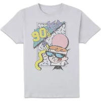 Cartoon Network Spin-Off Dexter's Laboratory 90s kinder t-shirt - Wit - undefined undefined