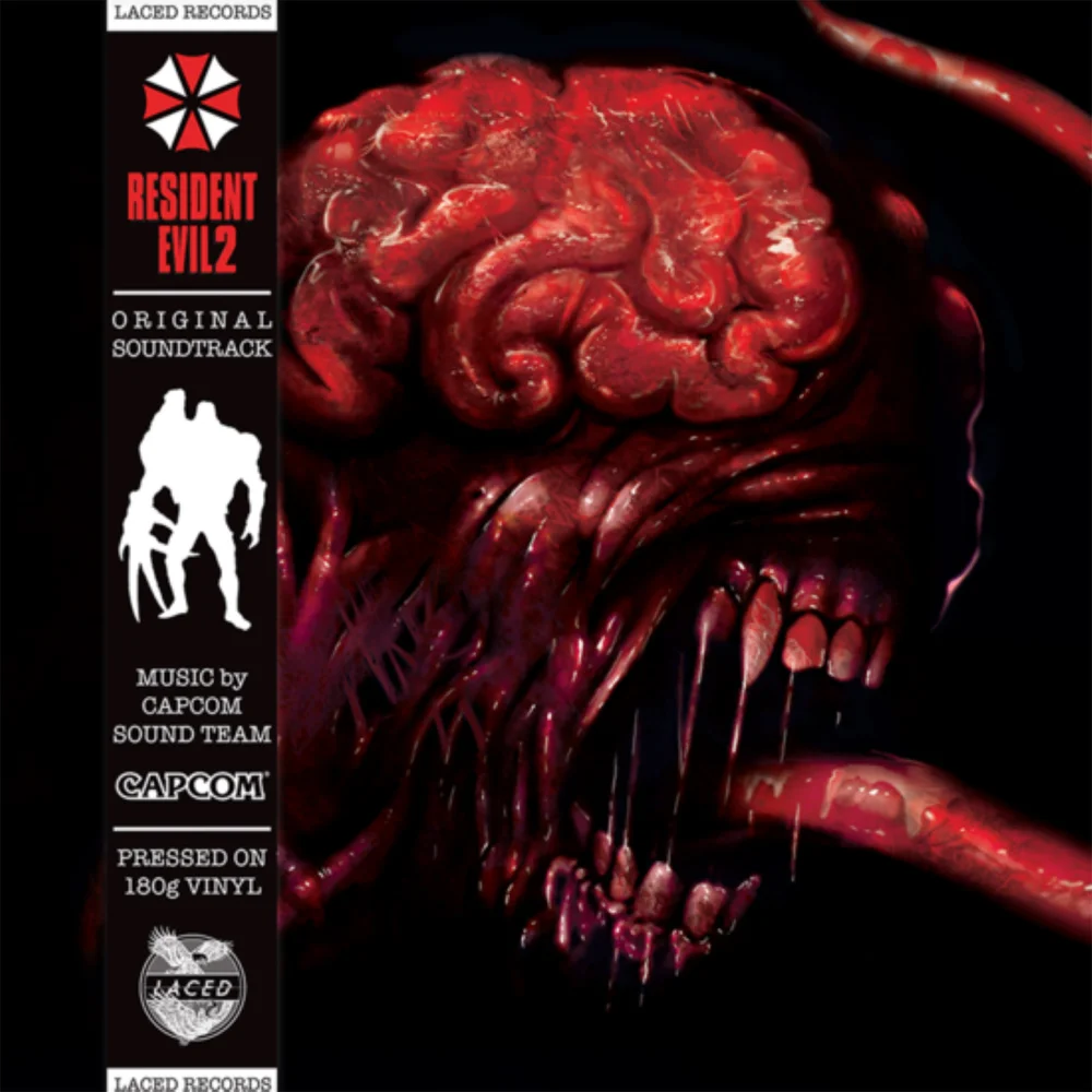 Laced Records - Resident Evil 2 (originele soundtrack) 2xLP Afbeelding 1