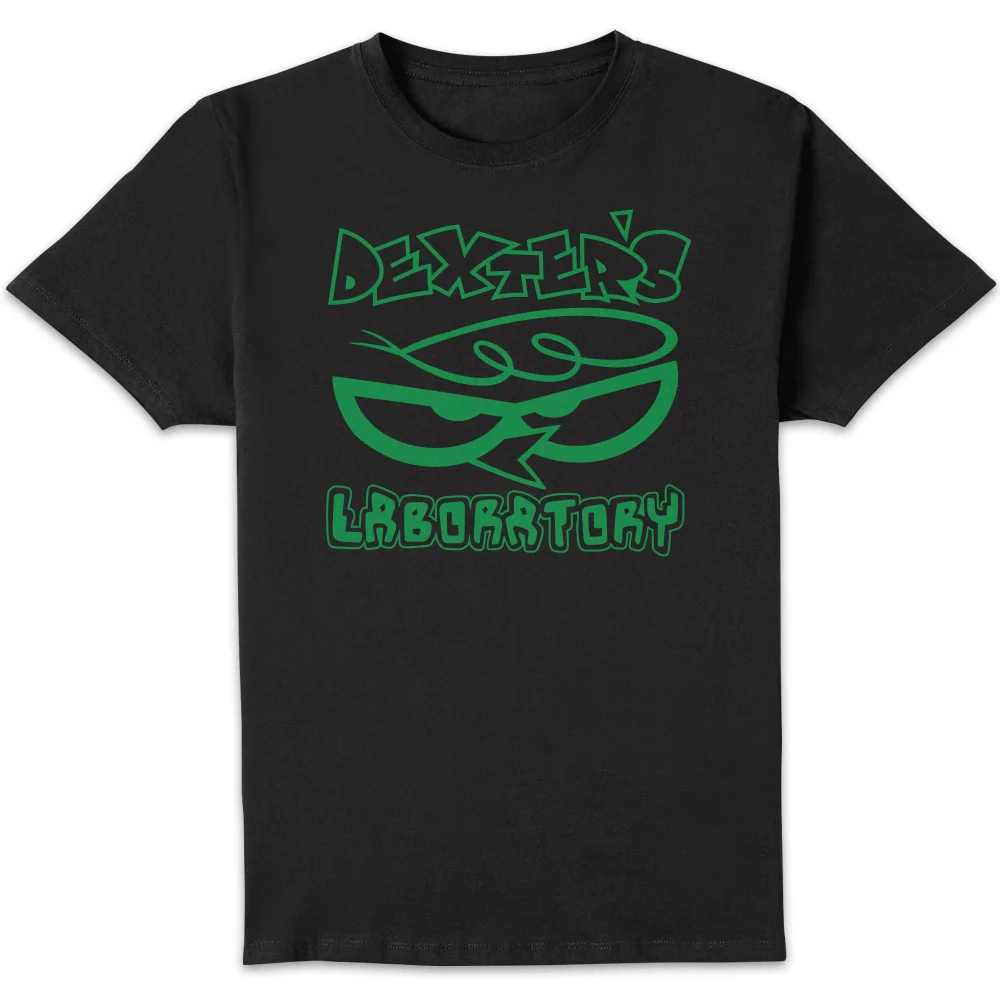 Dexters Lab Logo Men's T-Shirt - Black - S Afbeelding 1
