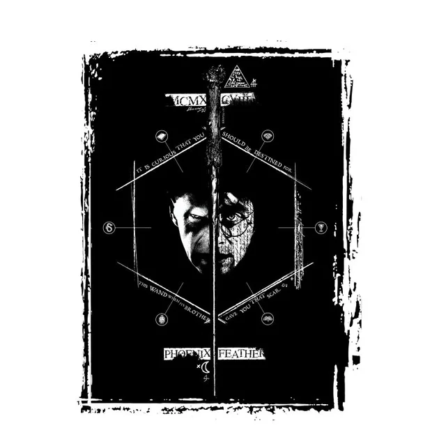 Harry Potter Harry Voldermort Wand t-shirt - Wit