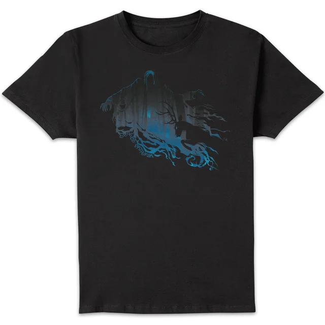 Harry Potter Dementor Silhouet t-shirt - Zwart