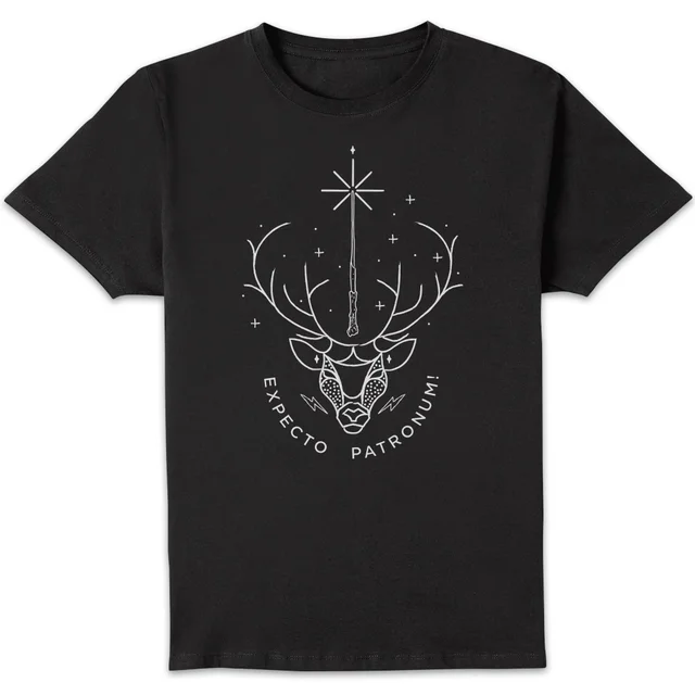 Harry Potter Expecto Patronum t-shirt - Zwart