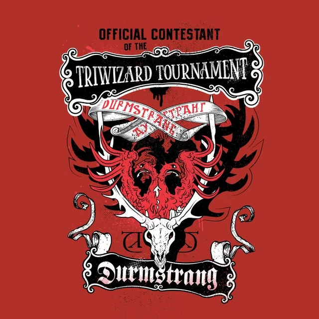Harry Potter Triwizard Tournament Durmstrang t-shirt - Rood