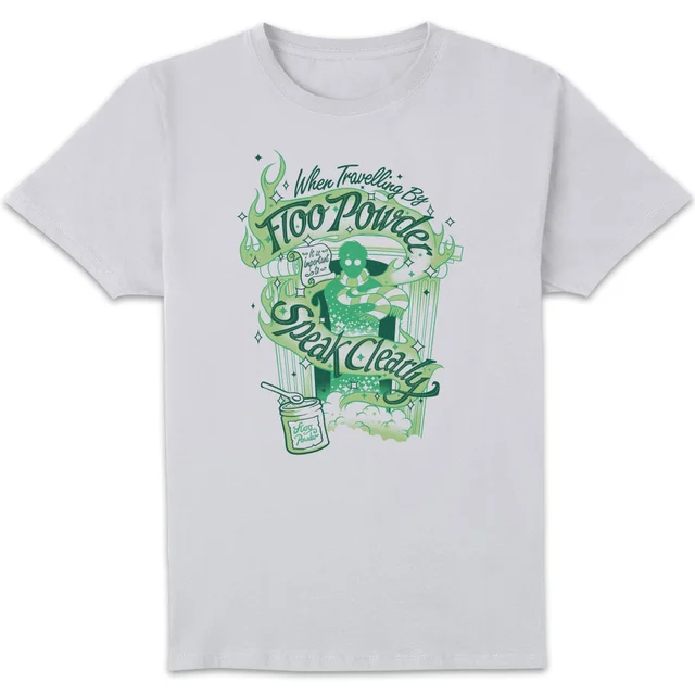 Harry Potter Floo Powder t-shirt - Wit