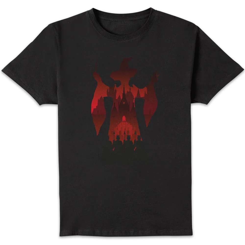 Harry Potter McGonagall Silhouet t-shirt - Zwart - S Afbeelding 1