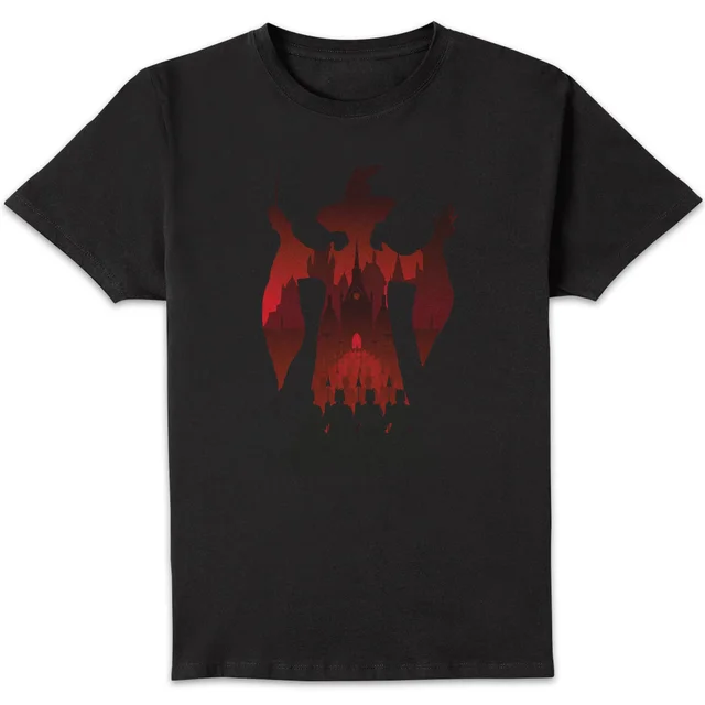 Harry Potter McGonagall Silhouet t-shirt - Zwart