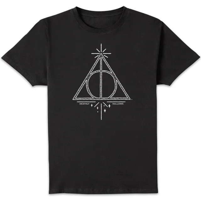 Harry Potter Deathly Hallows t-shirt - Zwart
