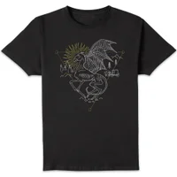 Harry Potter Thestral t-shirt - Zwart - undefined undefined