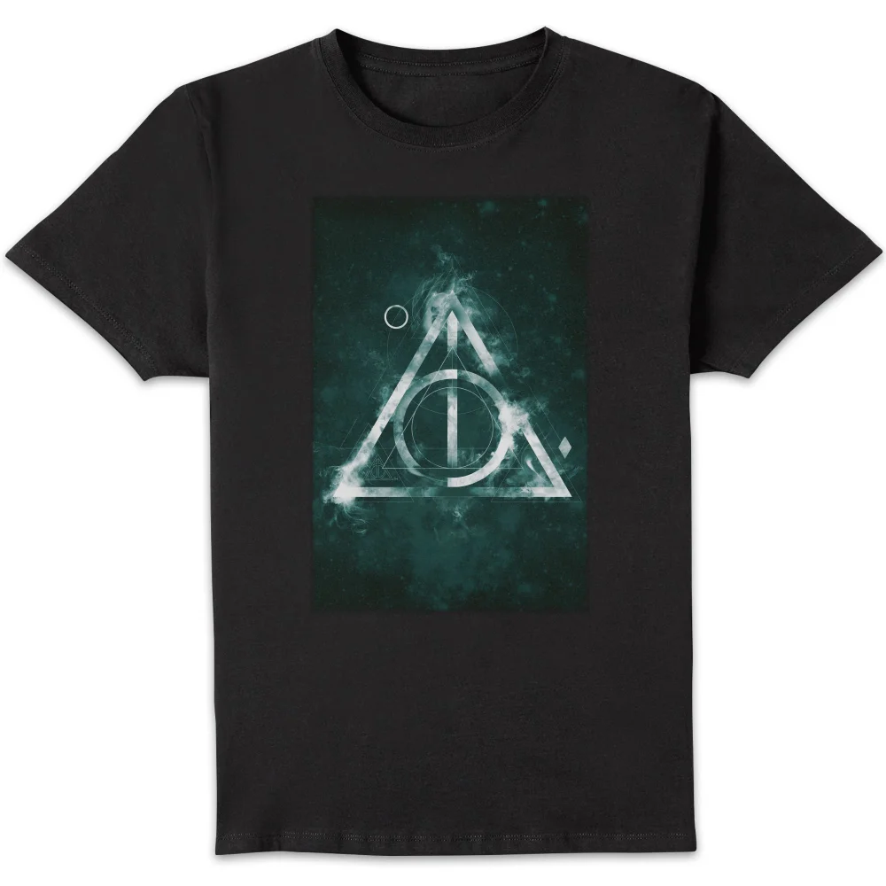 Harry Potter Hallows Painted t-shirt - Zwart - S Afbeelding 1