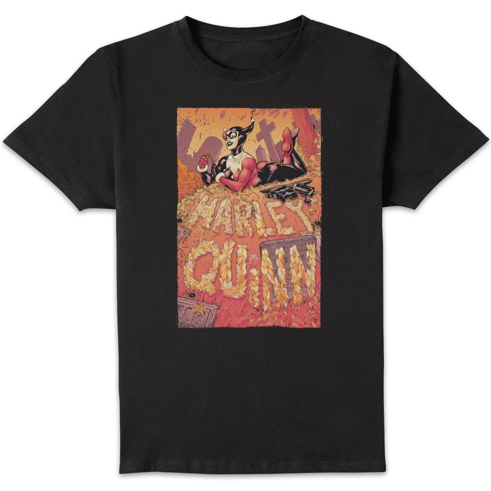 Batman Harley Quinn Cover Men's T-Shirt - Black - S Afbeelding 1