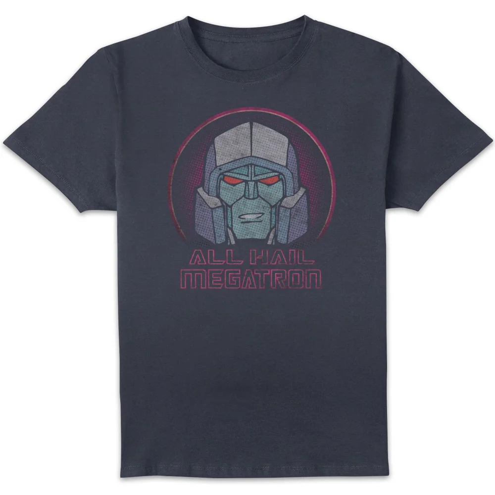 Transformers All Hail Megatron Men's T-Shirt - Navy - S Afbeelding 1