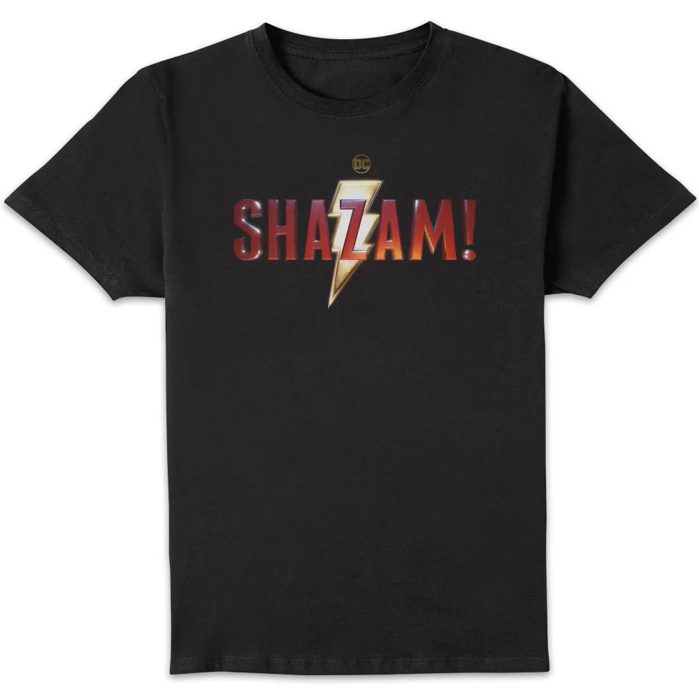 Shazam! Logo t-shirt - Zwart - S Afbeelding 1