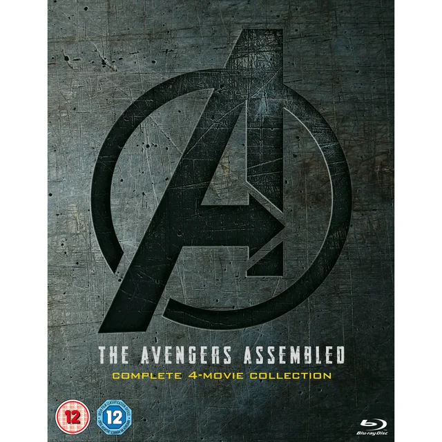 Avengers 1-4 complete blu-ray boxset