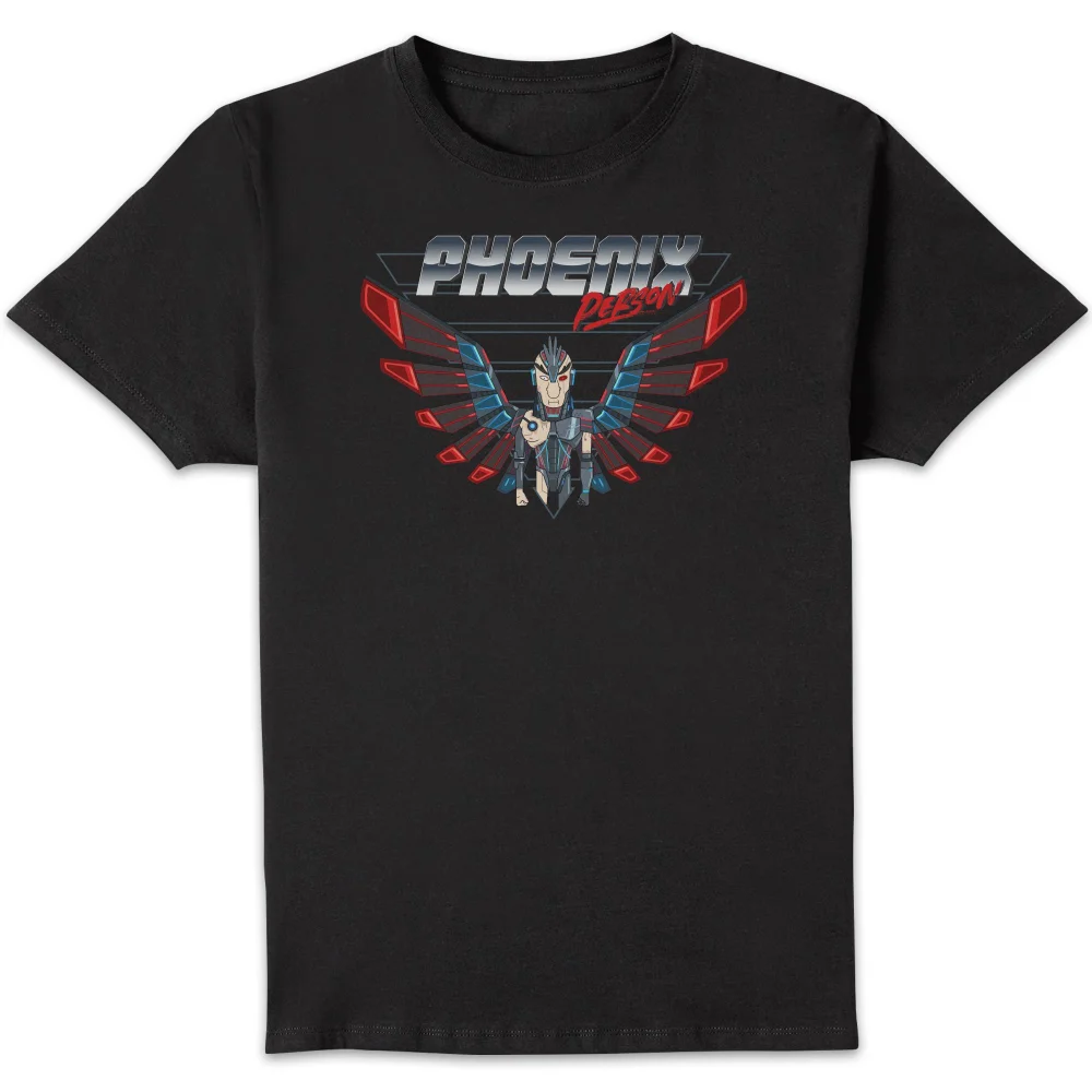 Rick and Morty Phoenix Person t-shirt - Zwart - S Afbeelding 1