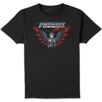 Rick and Morty Phoenix Person t-shirt - Zwart