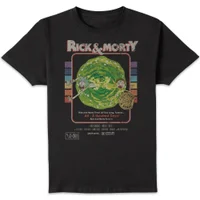 Rick and Morty A Hundred Days VHS t-shirt - Zwart