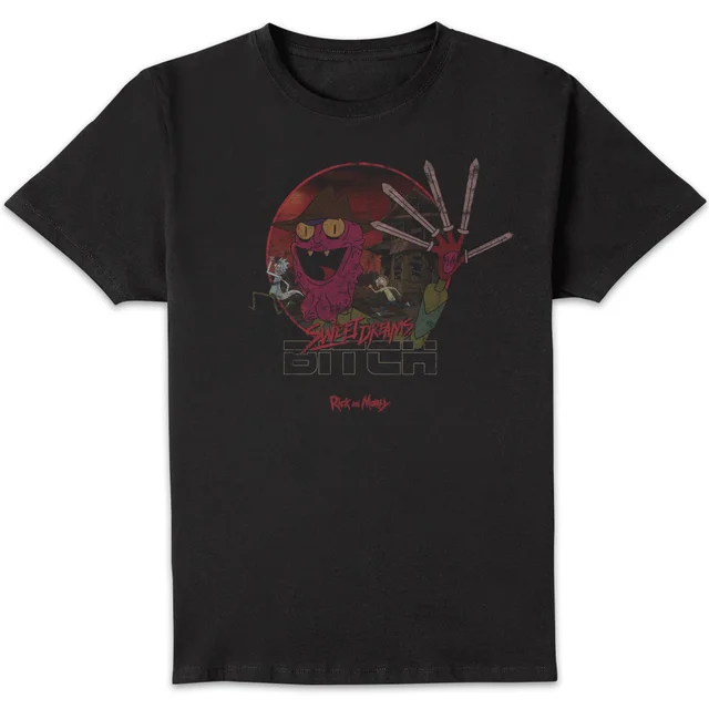 Rick and Morty Nightmare On Scary Street t-shirt - Zwart
