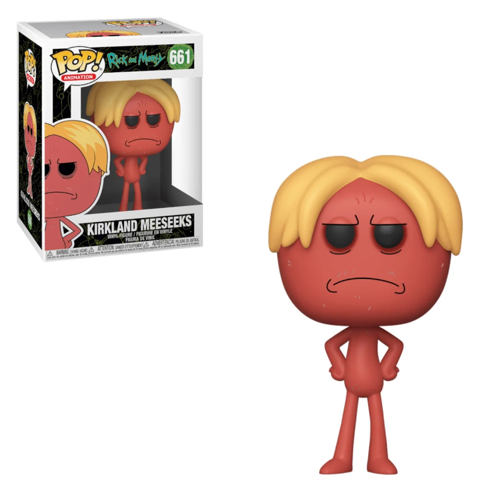Rick & Morty Kirkland Meeseeks Pop! Vinylfiguur Afbeelding 1