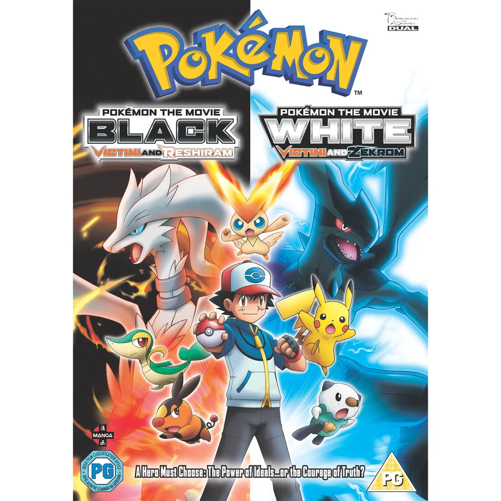 Pokemon Movie 14: Black & White - Victini en Zekrom/Victini en Reshiram Afbeelding 1