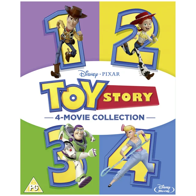 Toy Story 1-4 Complete boxset