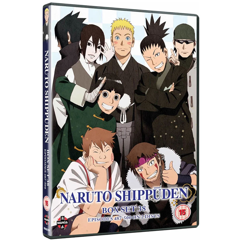 Naruto Shippuden Box 38 (afleveringen 487-500) Afbeelding 1